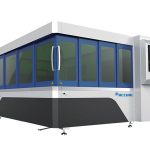 Tabel laser mesin pemotong laser 500w serat bilah kanthi sistem jalur entheng