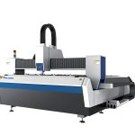 dual pemotong laser logam cnc, mesin cnc laser serat otomatis