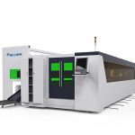 tabung logam lan piring serat mesin nglereni kacepetan laser dhuwur 1500w kanthi piranti puter